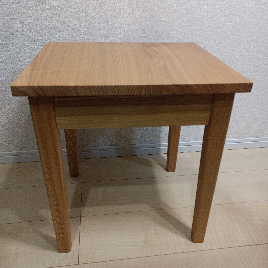 美品　激レア希少 廃盤品 無印良品 サイドテーブル 引き出し 良品計画 天然木