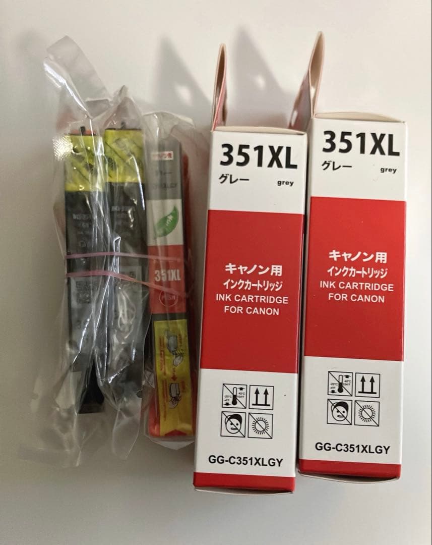 キャノンプリンターインク　351XＬ350XＬ 6色セット 19個