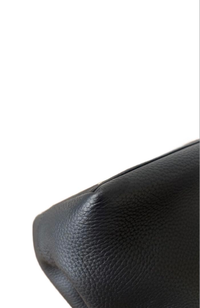 VASIC Graf ブラックレザートートバッグ