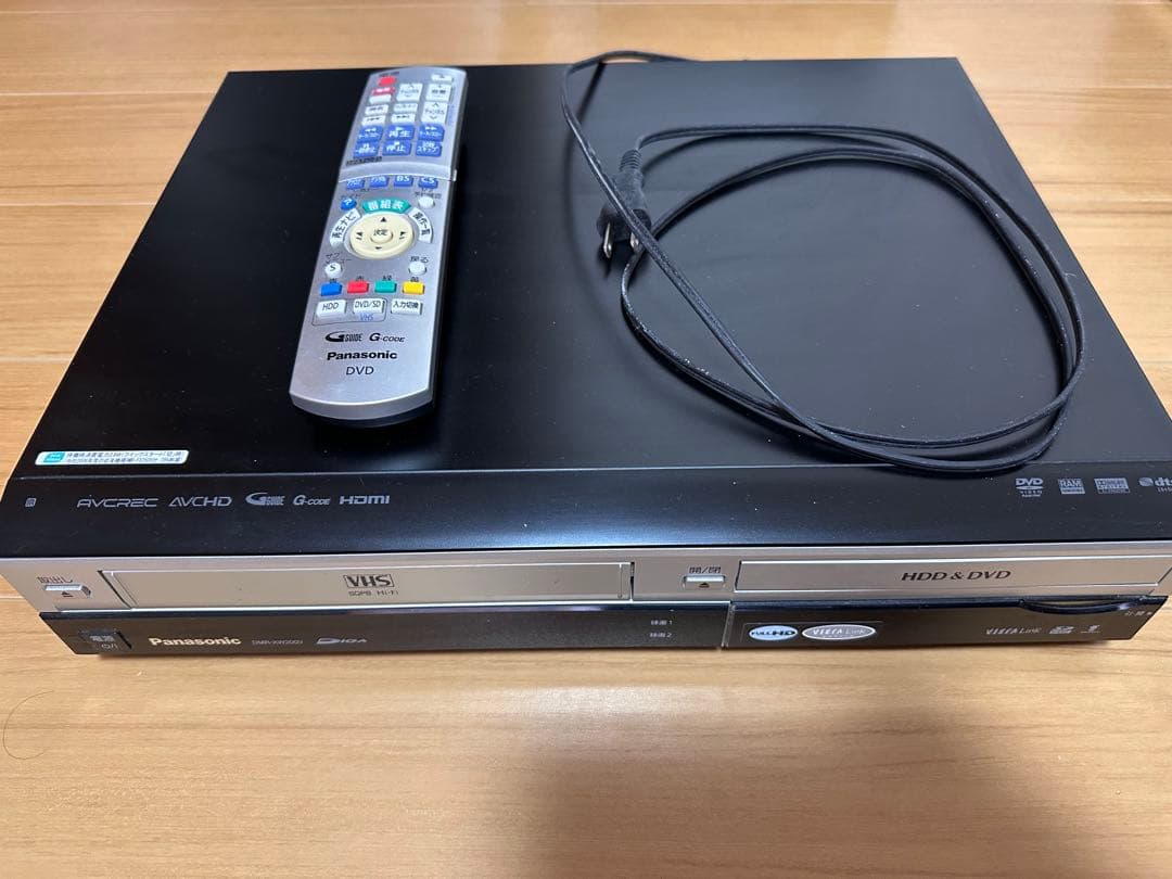 Panasonic HDD&DVD VHS/DVDコンボレコーダー