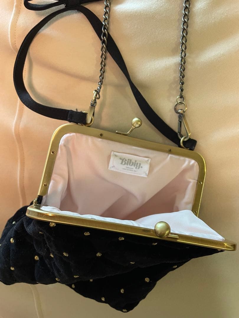 Bibiy がま口 バッグ ショルダー