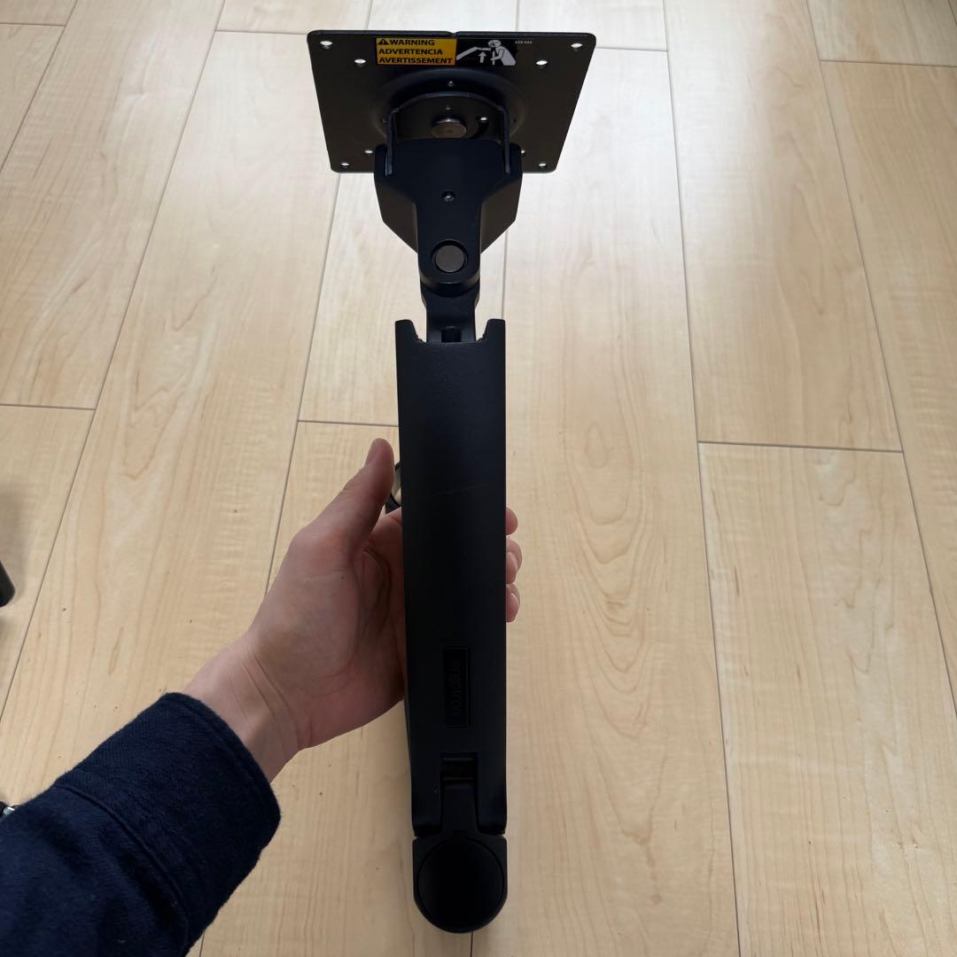 Ergotron LX デスク モニターアーム マットブラック使用感あり／箱なし