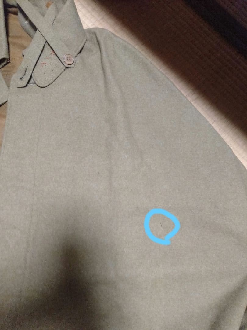 大日本帝国 旧日本軍 マントコート 外套 ポンチョ 本物