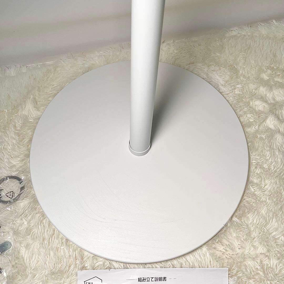 【美品】Lize リゼ キャスター付きテレビスタンド ホワイト