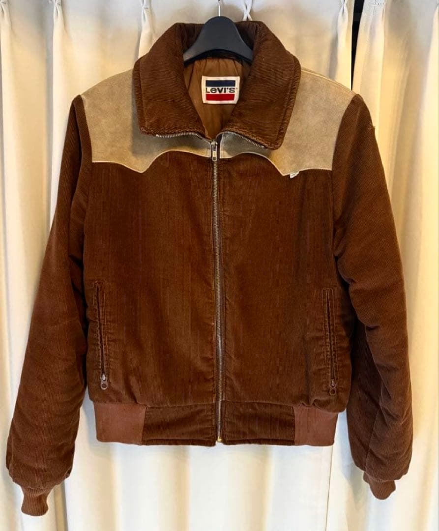 70' ビンテージ　リーバイス　コーデュロイ スキージャケット　キムタク　古着