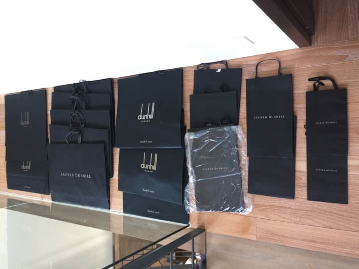 【まとめて大売出し】ダンヒルDunhill 紙袋23セット