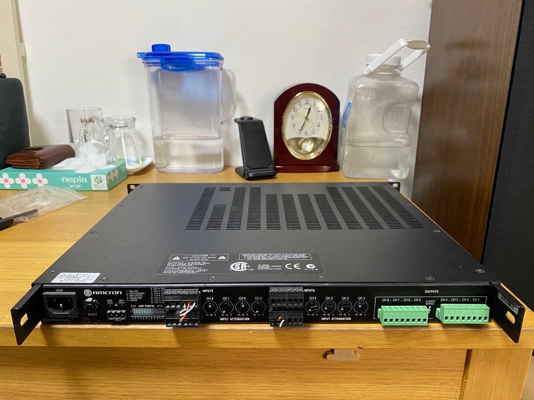 CROWN(AMCRON) CT8150 100W×8Ch パワーアンプ