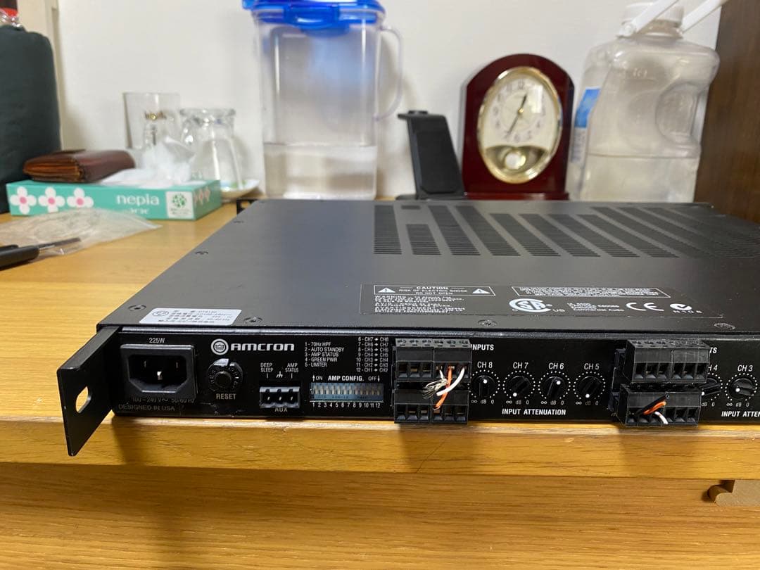 CROWN(AMCRON) CT8150 100W×8Ch パワーアンプ