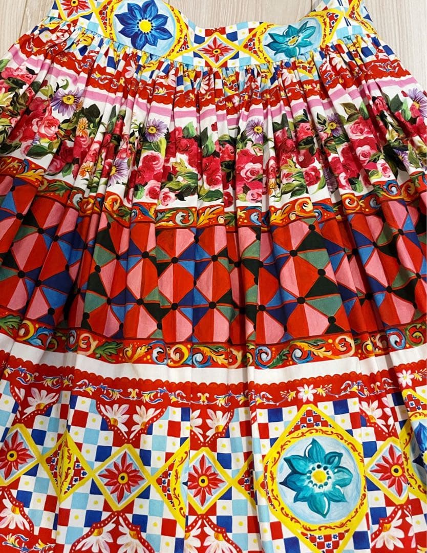DOLCE&GABBANA ドルチェ＆ガッバーナ　マヨルカ　スカート