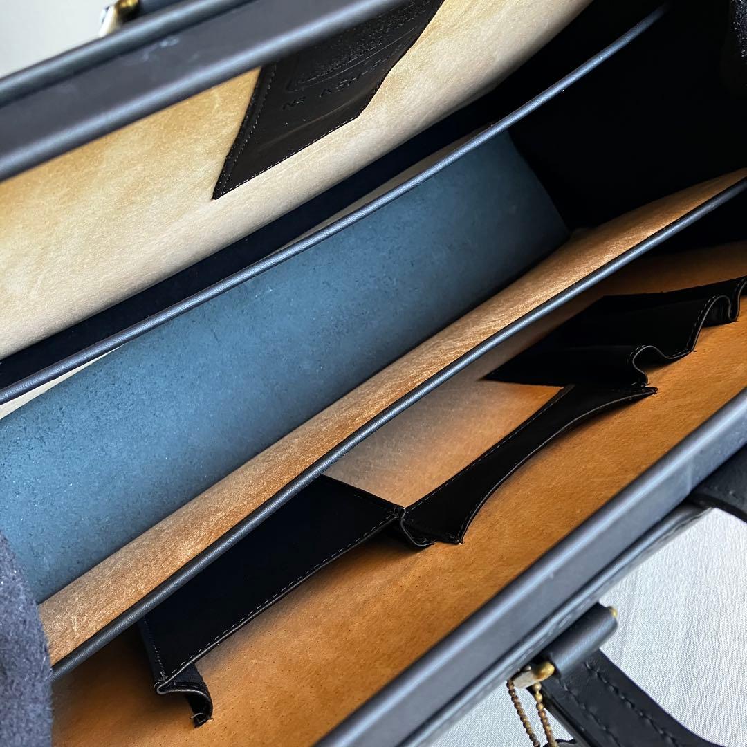 バッグ New Vintage Coach Briefbag Black Leather