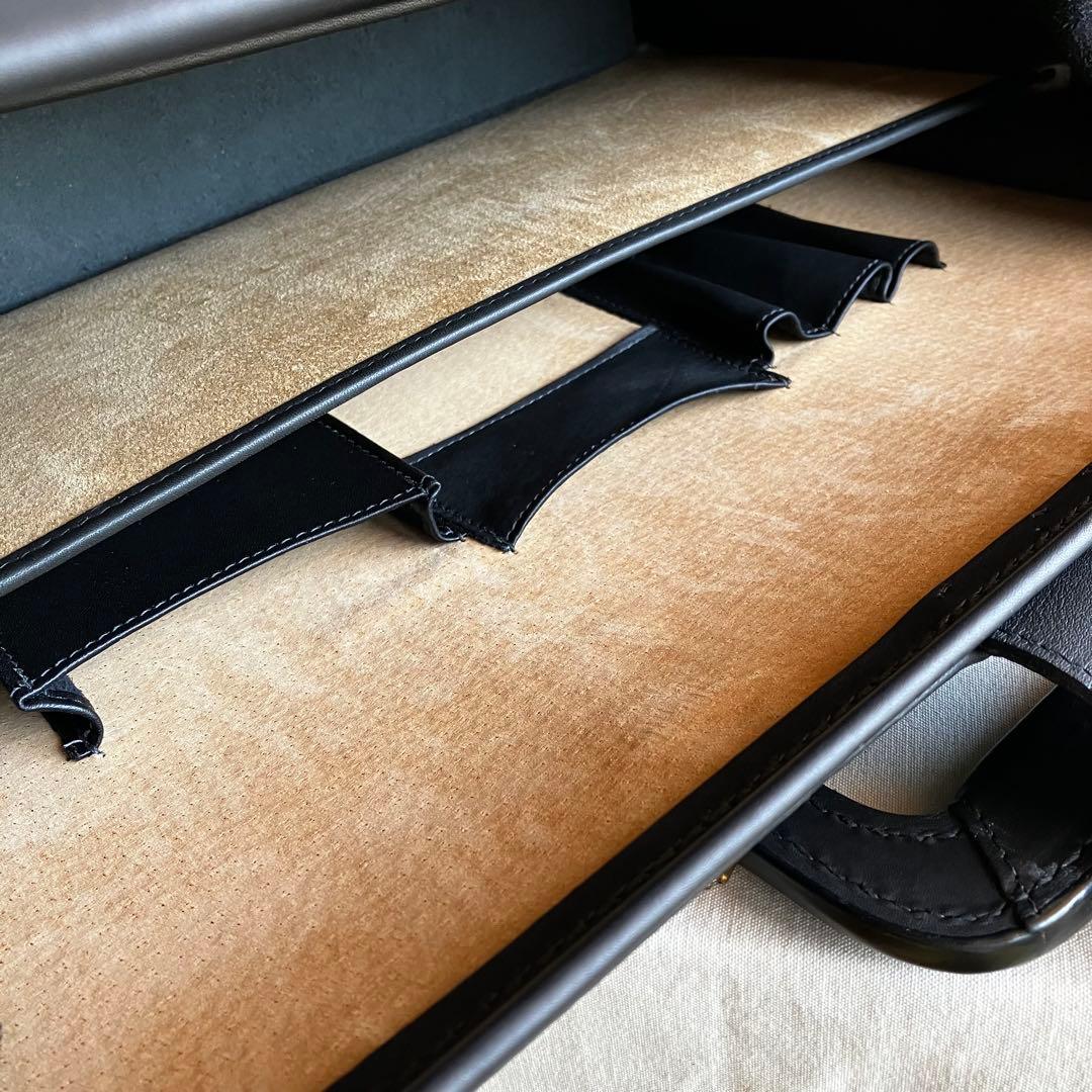 バッグ New Vintage Coach Briefbag Black Leather