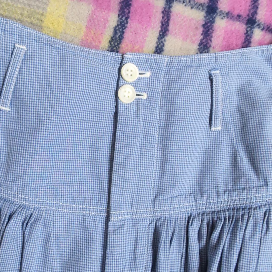 【✨️45R✨️】✨️美品✨️ダンプのキュロットギンガムチェック