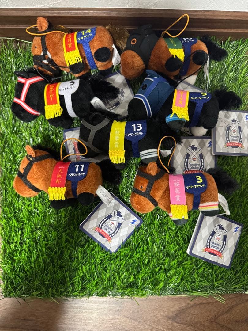 ナムコ限定　ミニマスコット8 サラブレッドコレクション　コンプリートセット