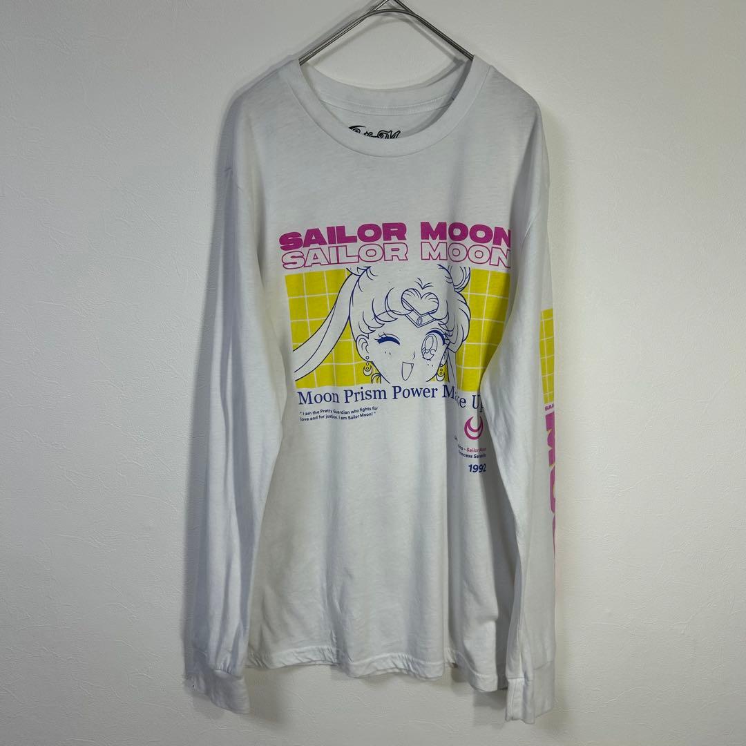 セーラームーン ロンt 長袖 アニメ tee Sailor Moon レトロ
