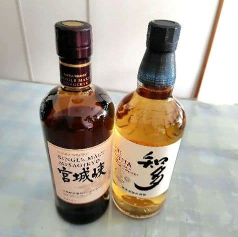 ♦宮城峡・知多ウイスキー700ml