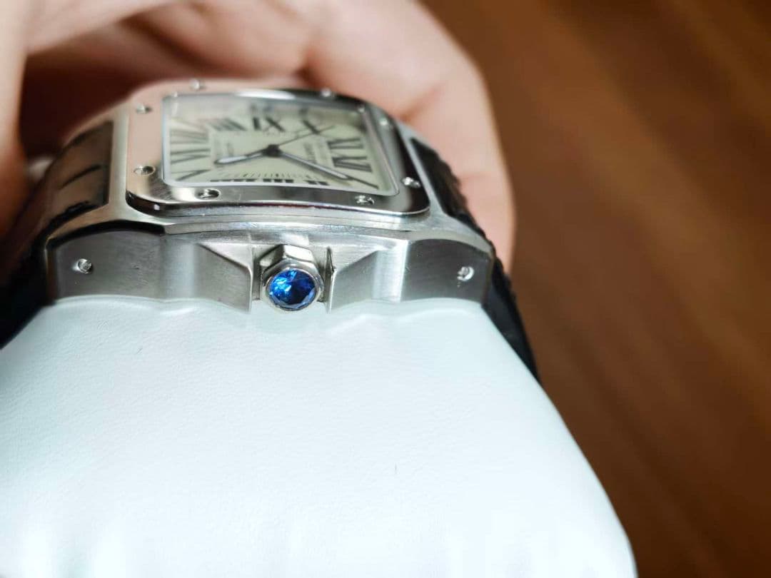 カルティエ CARTIER W20073X8　サントス100 LM 自動巻き