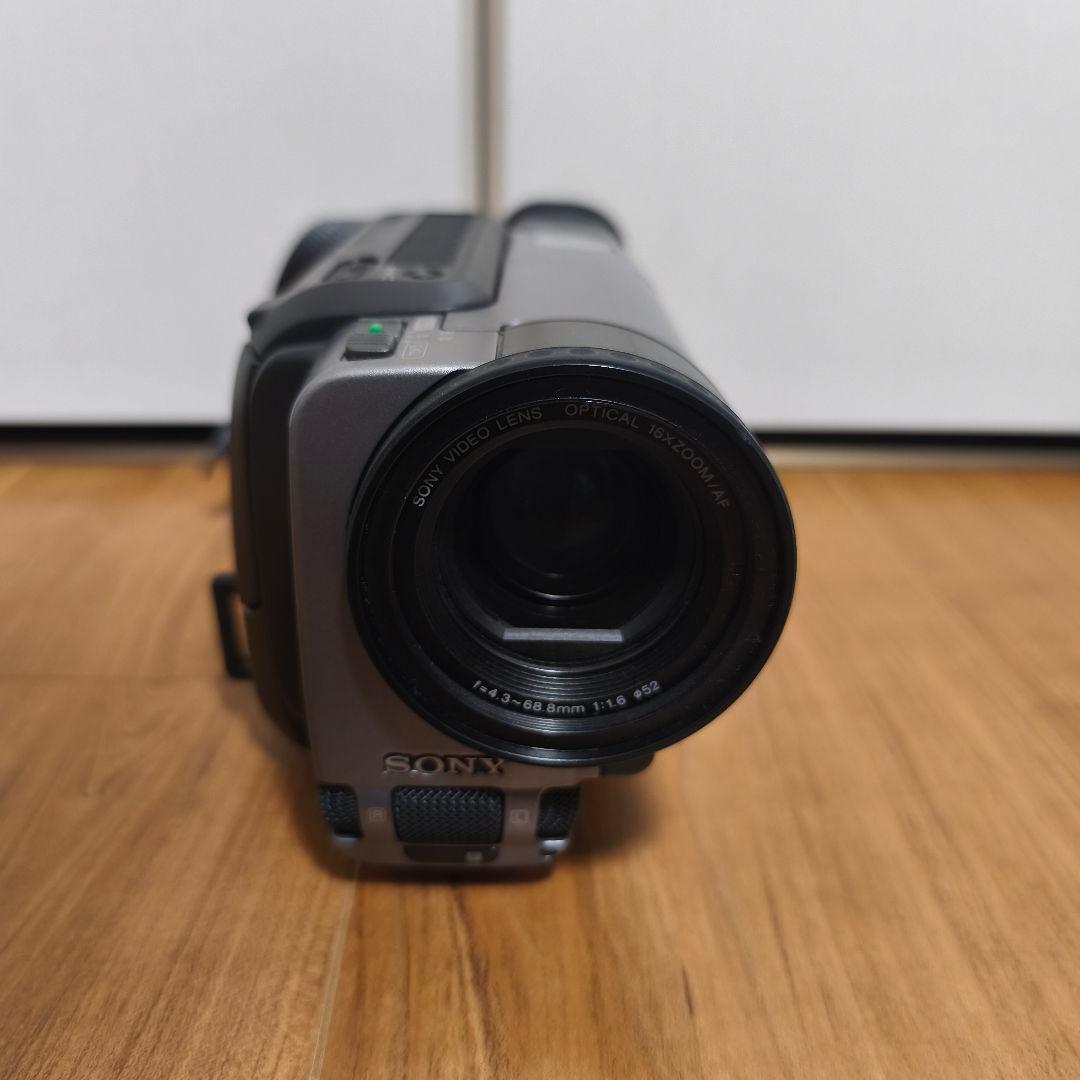 【動作確認済/希少3CCD】SONY Hi8ビデオカメラ CCD-TR3000