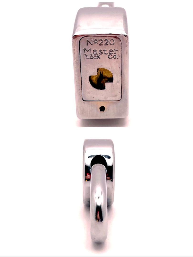 ハーレー純正パドロック　ショベル　ハンドルロック　南京錠