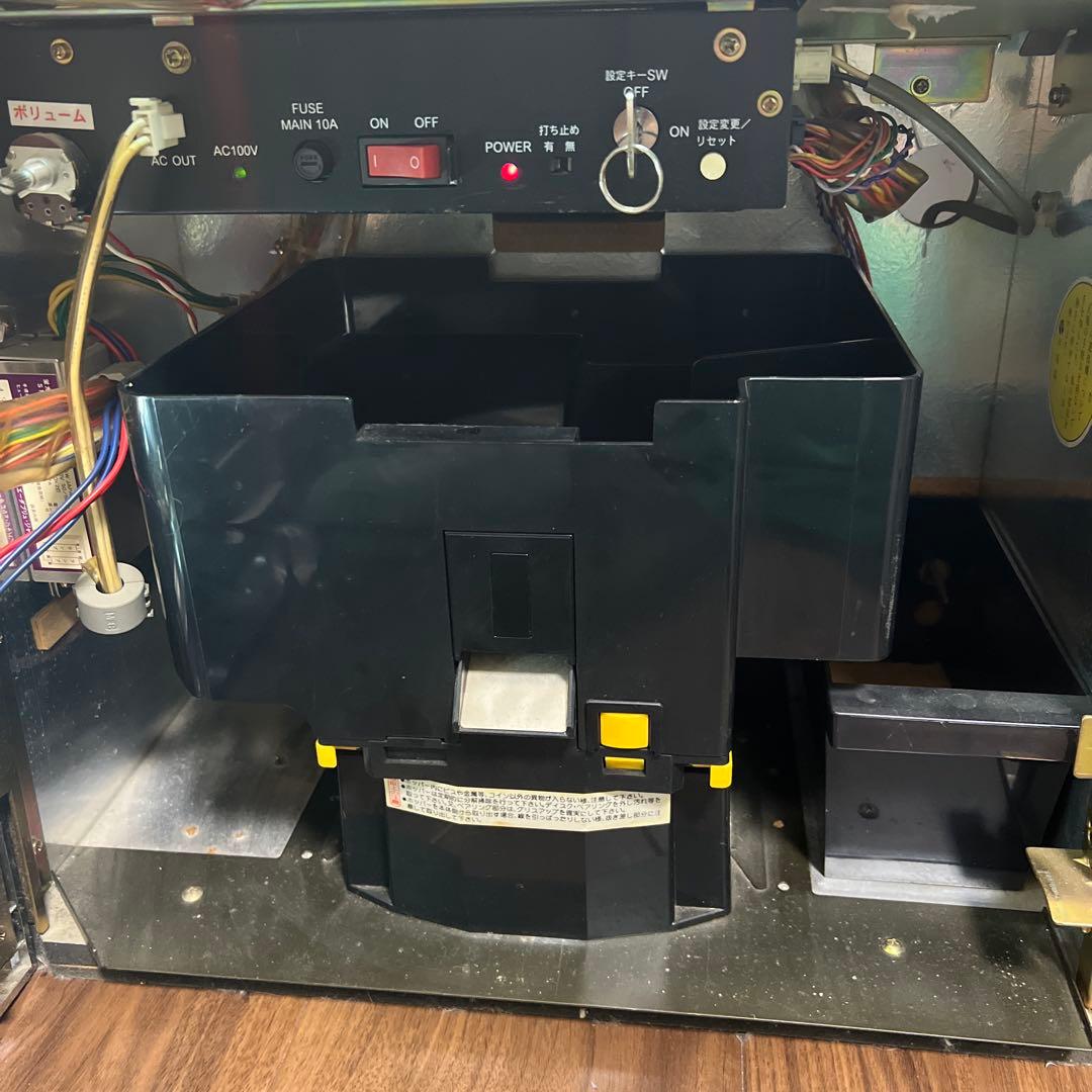 【パチスロ実機】オリンピアNew島唄 30  ４号機 レア 花笠パネル