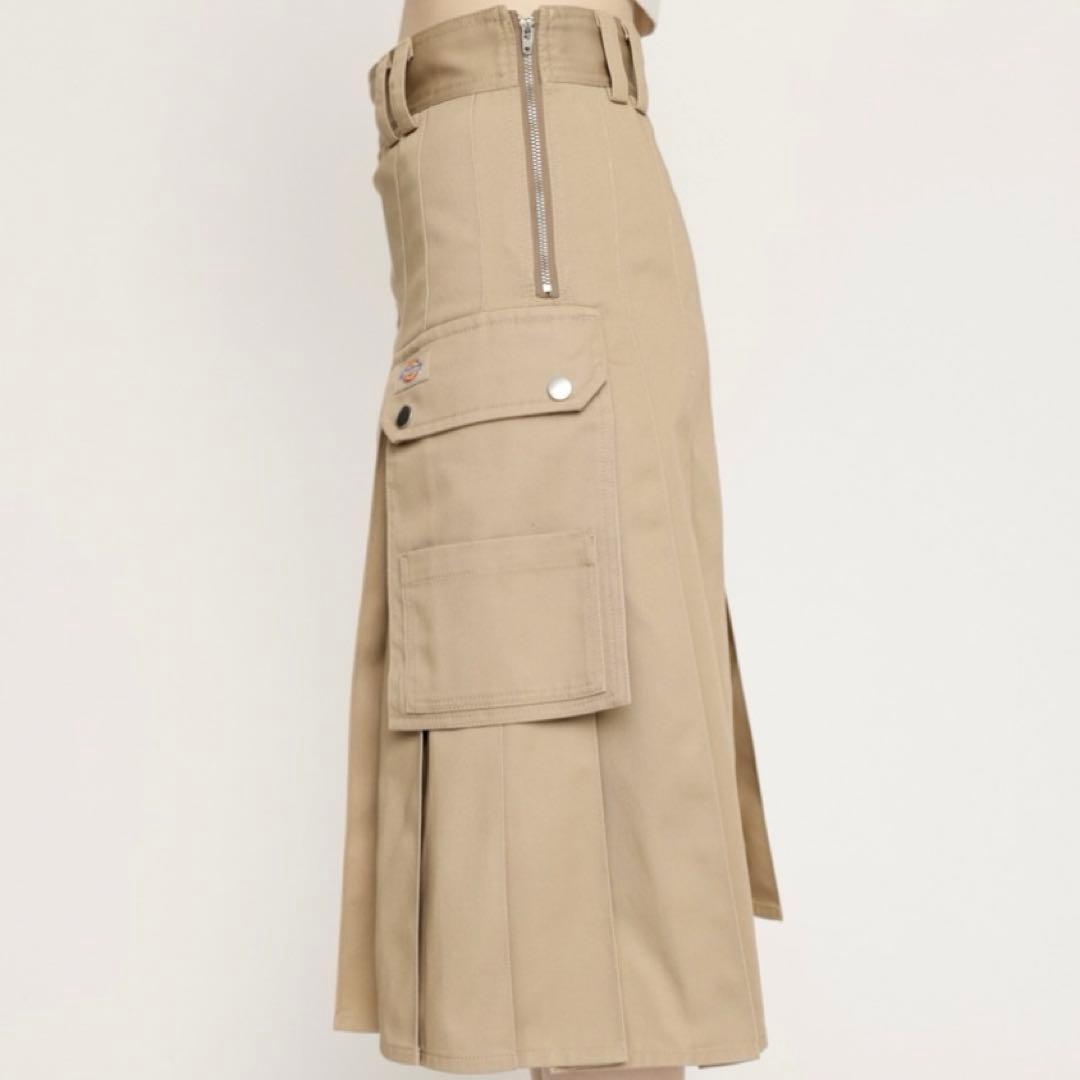 SLY Dickies L/w Pleats スカート ベージュ