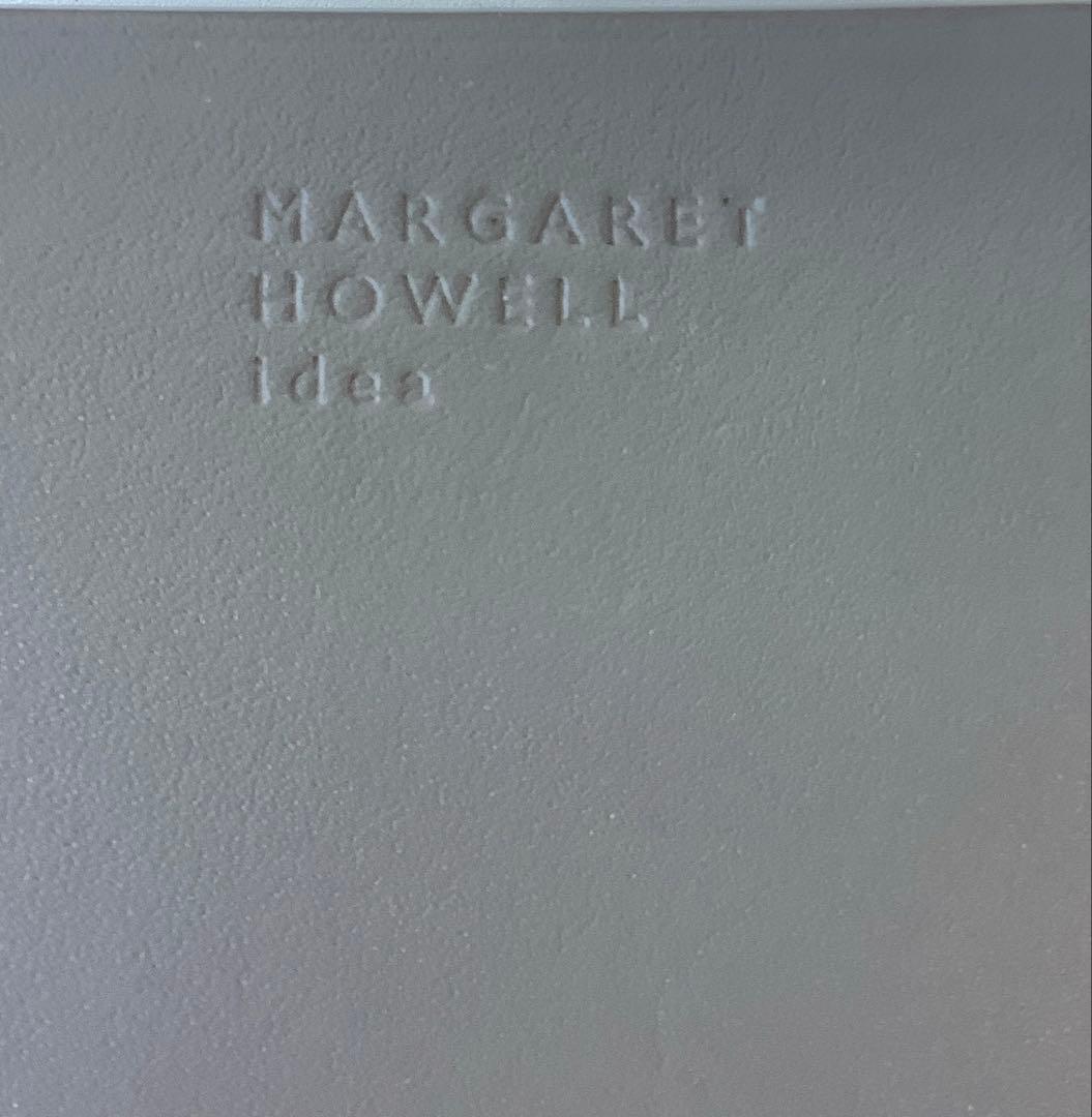 新品★マーガレットハウエル★新ベンジャミンラウンドファスナー2つ折財布★グレー