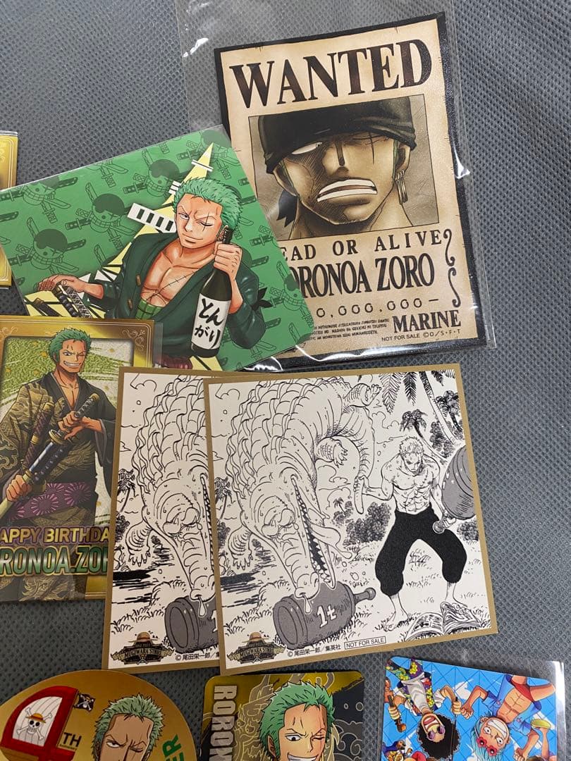 ロロノア・ゾロ 東京ワンピースタワー ステッカー カード