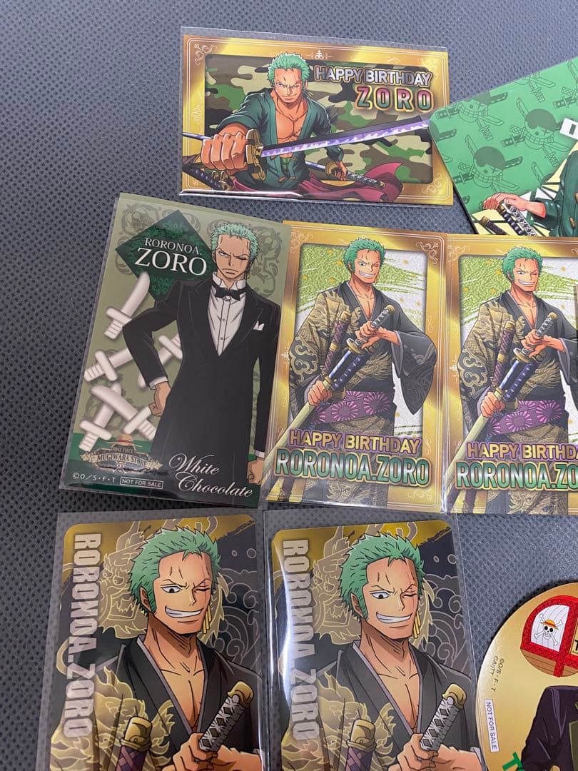 ロロノア・ゾロ 東京ワンピースタワー ステッカー カード