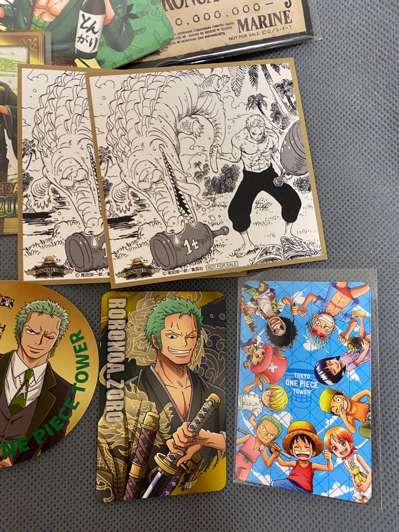 ロロノア・ゾロ 東京ワンピースタワー ステッカー カード