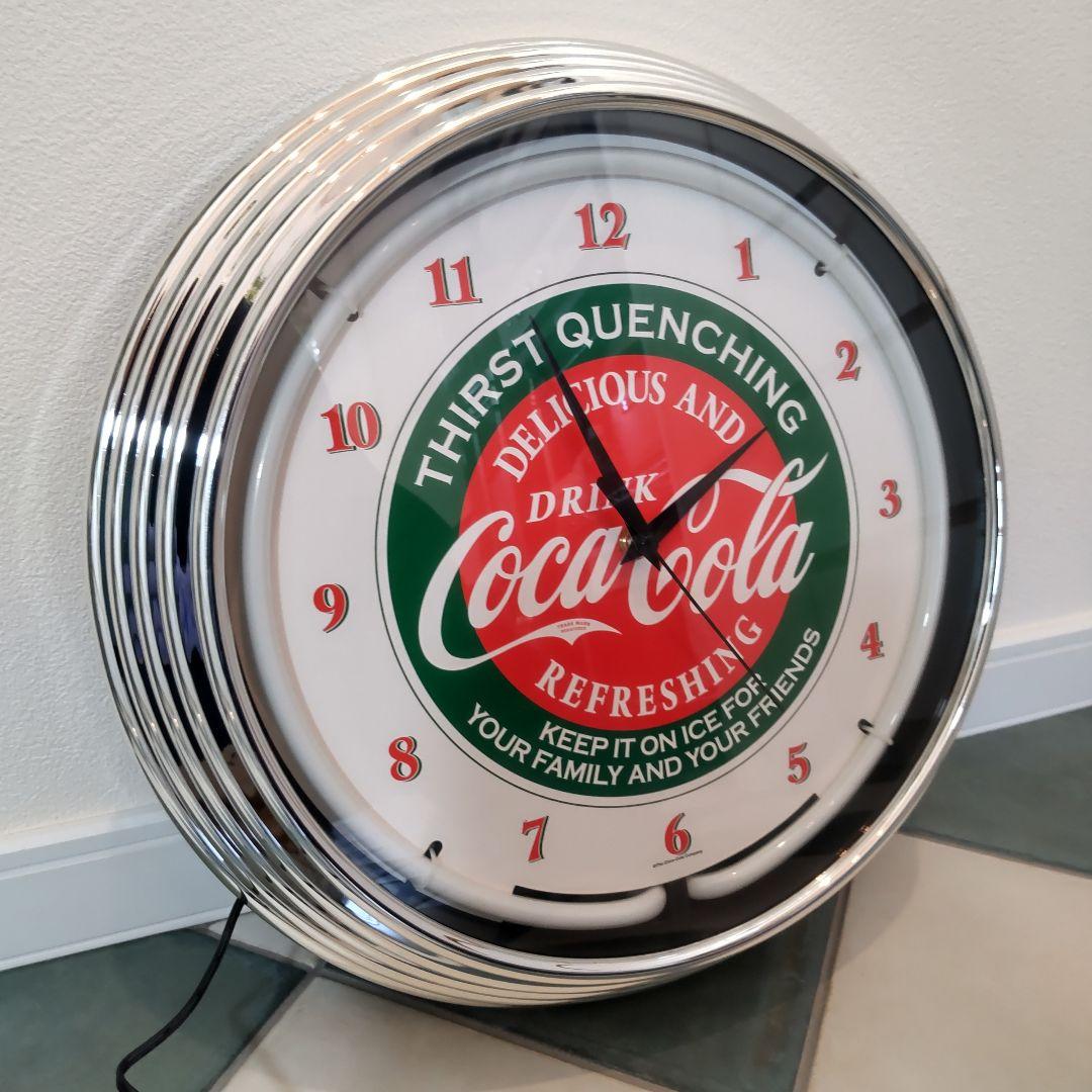 【未使用コカコーラネオンクロック】掛時計USヴィンテージレトロお好きな方にも！