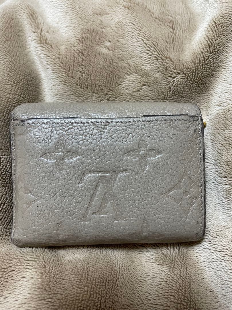 ひかるさん専用　LOUIS VUITTON グレー 三つ折り財布