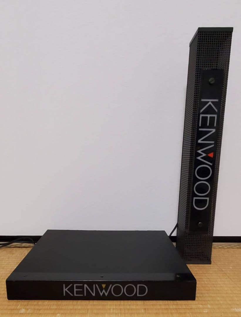 KENWOOD ・ランプ付きディスプレイ ・ランプ付きミニコンポ台 セット売り