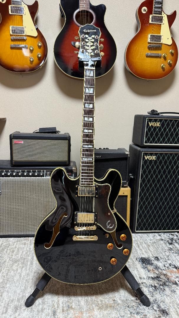 ギター Epiphone SHERATON II Ebony 2014s