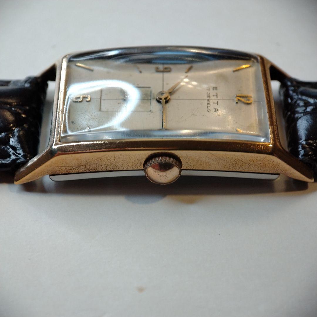 【1950s】ETTA スモセコ OH済 ヴィンテージ腕時計