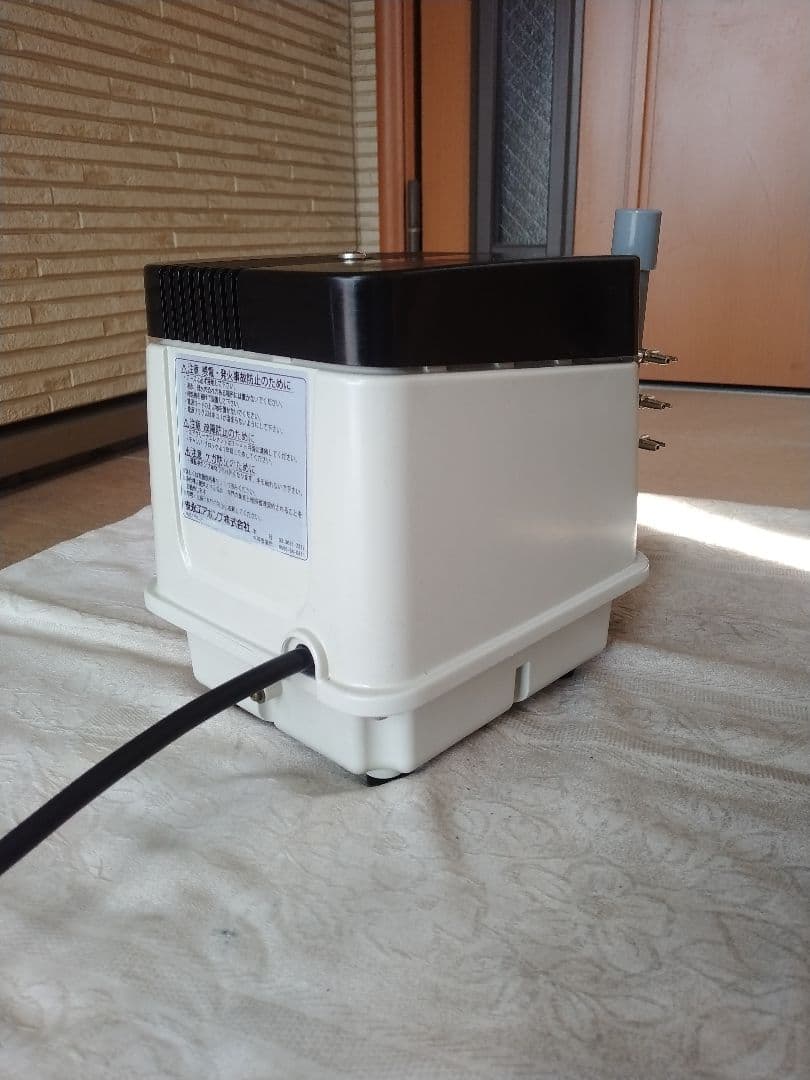 【安永(EP-80E-L)80L】889　エアポンプ　ブロワ　浄化槽