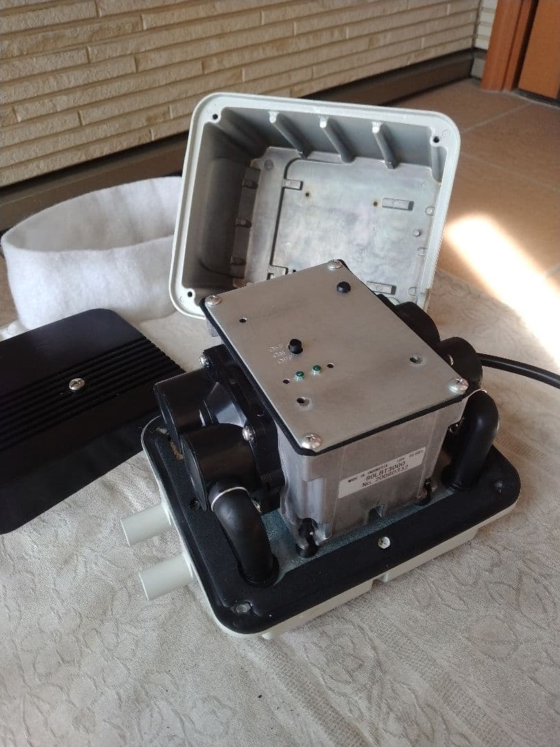 【安永(EP-80E-L)80L】889　エアポンプ　ブロワ　浄化槽