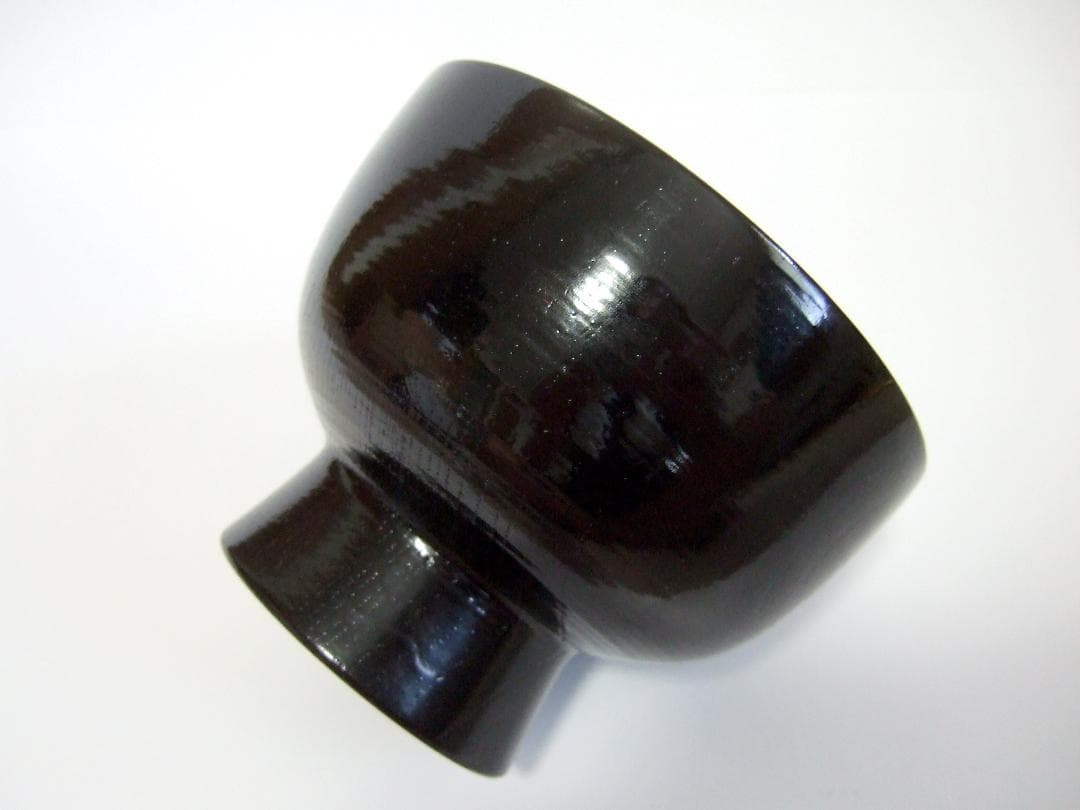 合鹿椀 黒漆 天然木 漆器 / 木製 漆塗 輪島塗