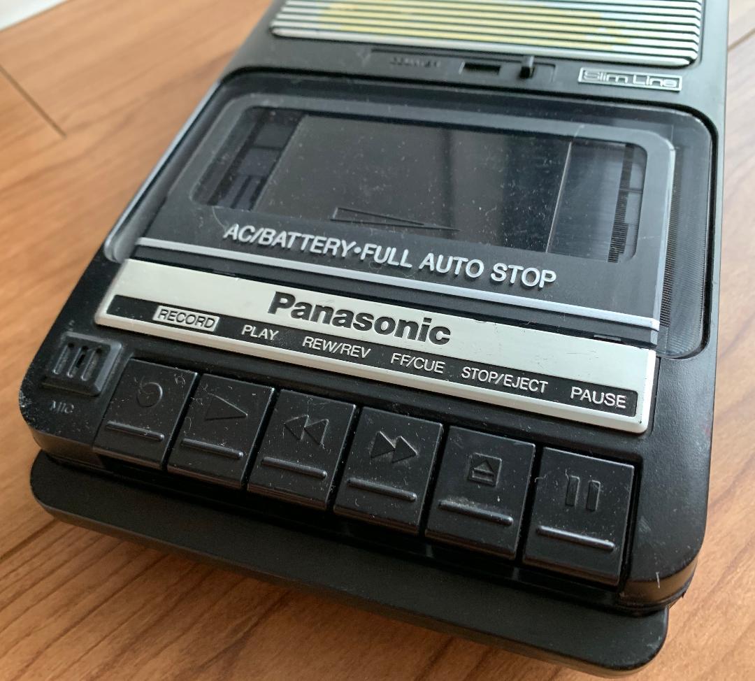 【激レア】Panasonic パナソニック製 カセットレコーダー RQ-2102