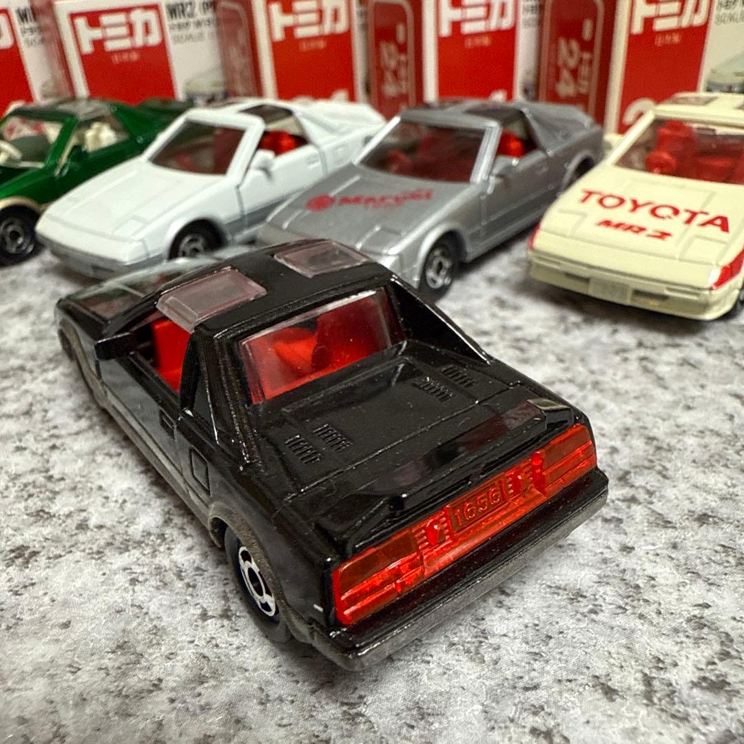 く*〜様 赤箱トミカ24　トヨタ MR2 プロトタイプ　日本製 5台セット