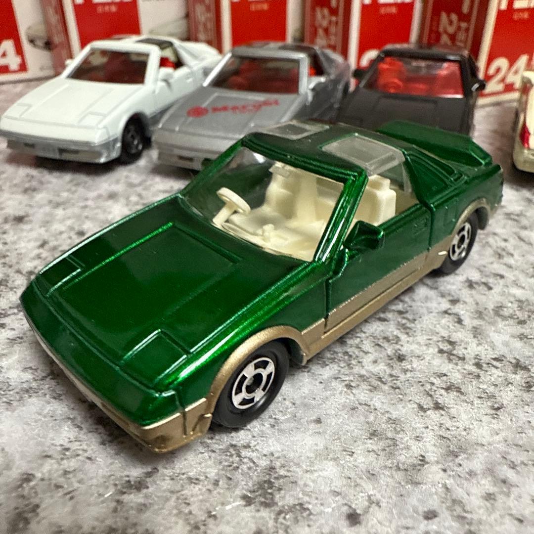 く*〜様 赤箱トミカ24　トヨタ MR2 プロトタイプ　日本製 5台セット