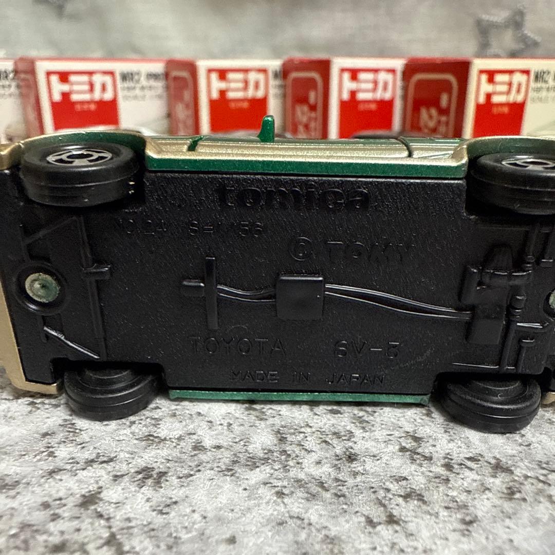 く*〜様 赤箱トミカ24　トヨタ MR2 プロトタイプ　日本製 5台セット