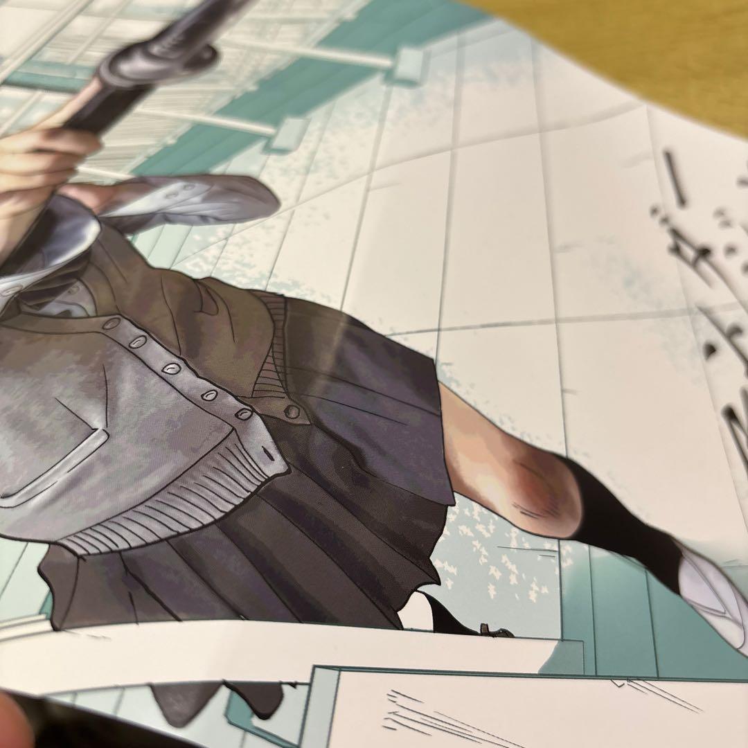 ヤングマガジン　アンダーニンジャ　サイン入りポスター