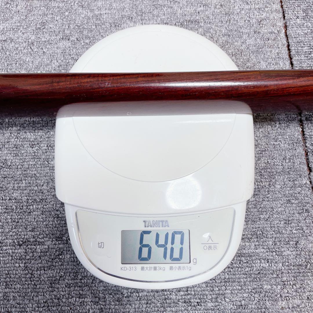 三味線 細棹 紅木 平溝 丸打胴 犬皮 和楽器