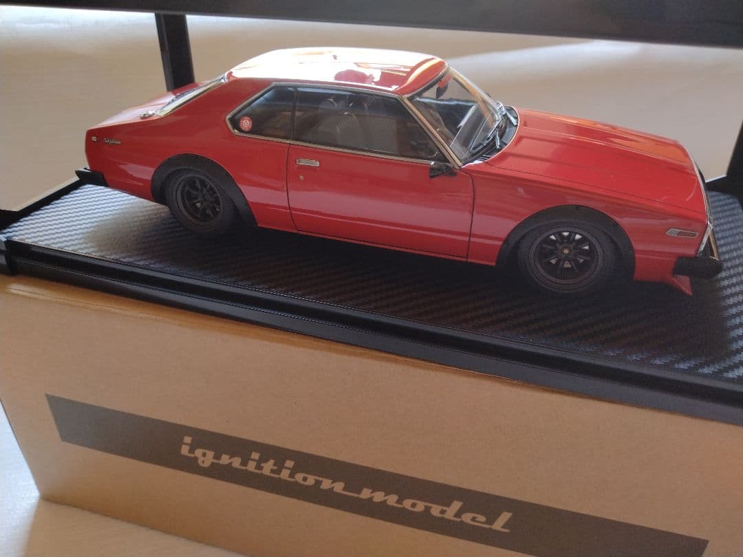 ken1/18日産スカイラインジャパンGT-ES(C210)レッド