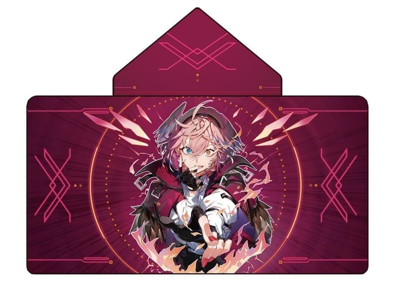 鷹嶺ルイ　フード　ブランケット