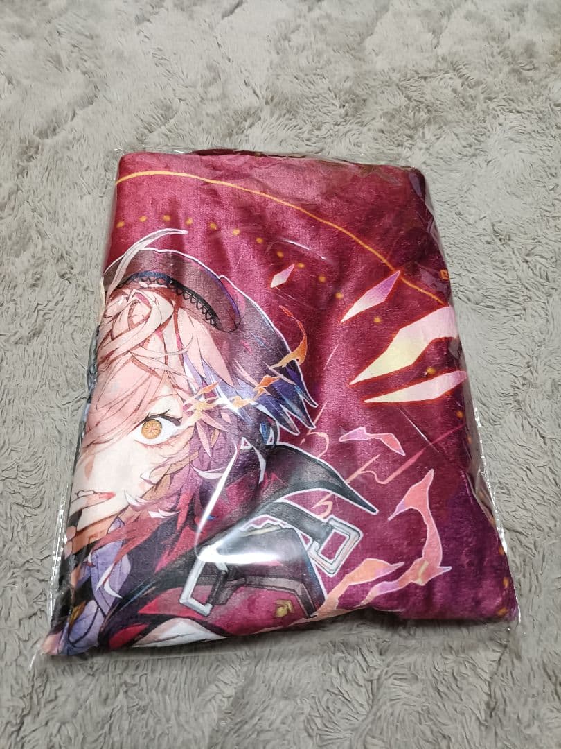 鷹嶺ルイ　フード　ブランケット