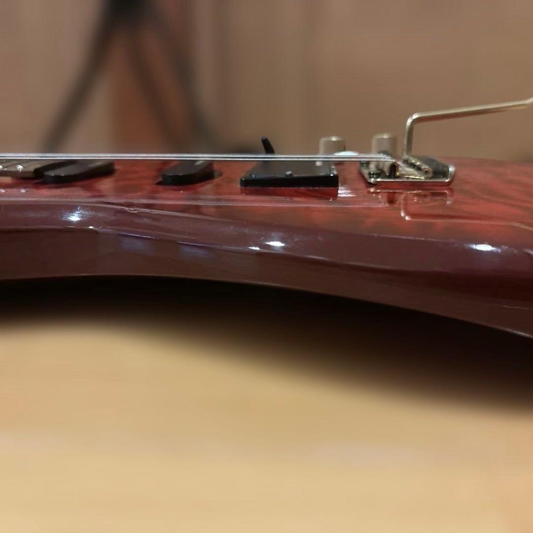 日本製 FERNANDES FGZ トレモロアーム・ストラップ付 新品弦張替済