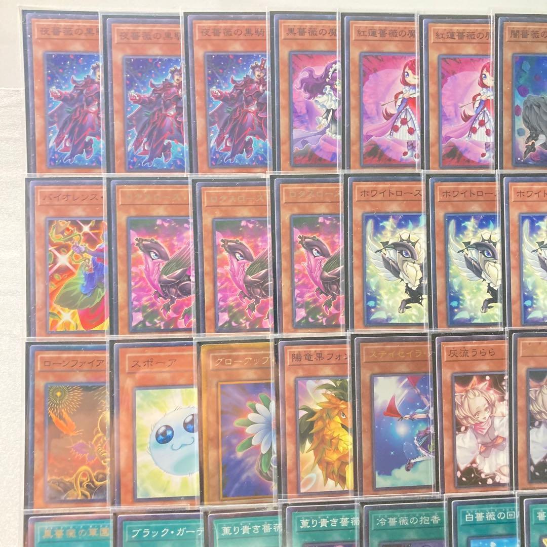 本格構築【ローズドラゴン】デッキ＆二重スリーブ