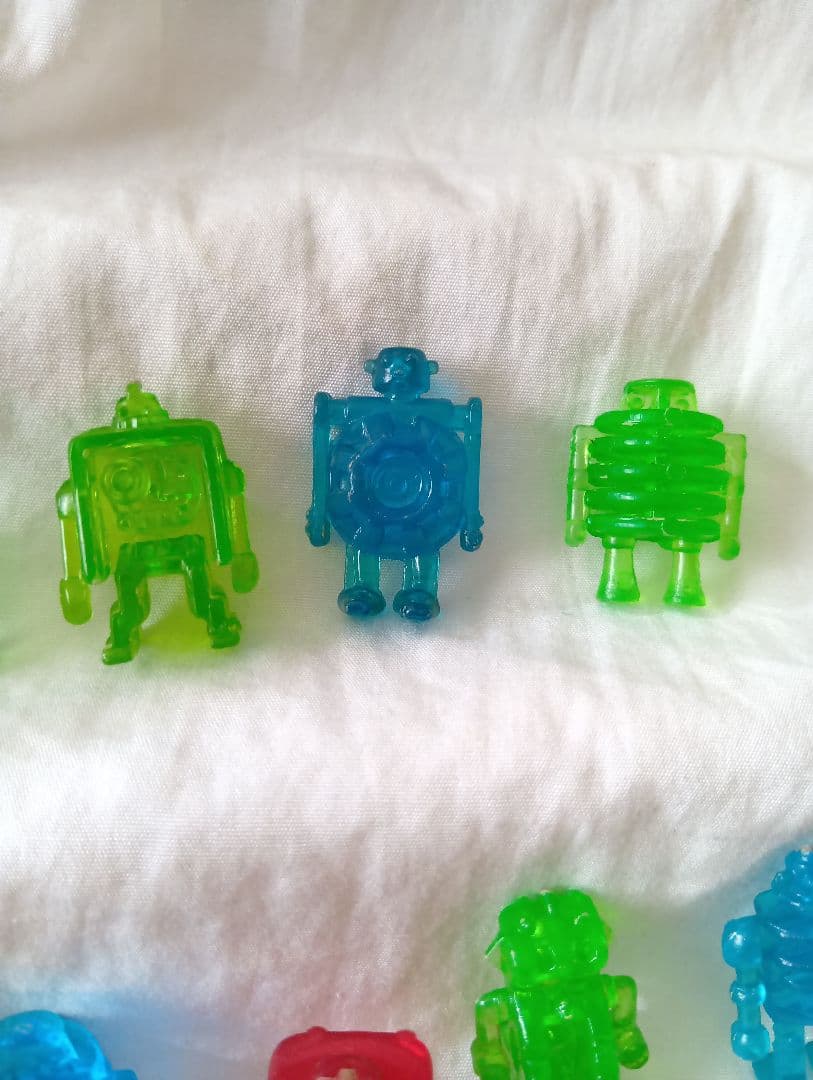 レア　今野産業　ロボット軍団　クリア　9個　ガチャガチャ　昭和レトロ