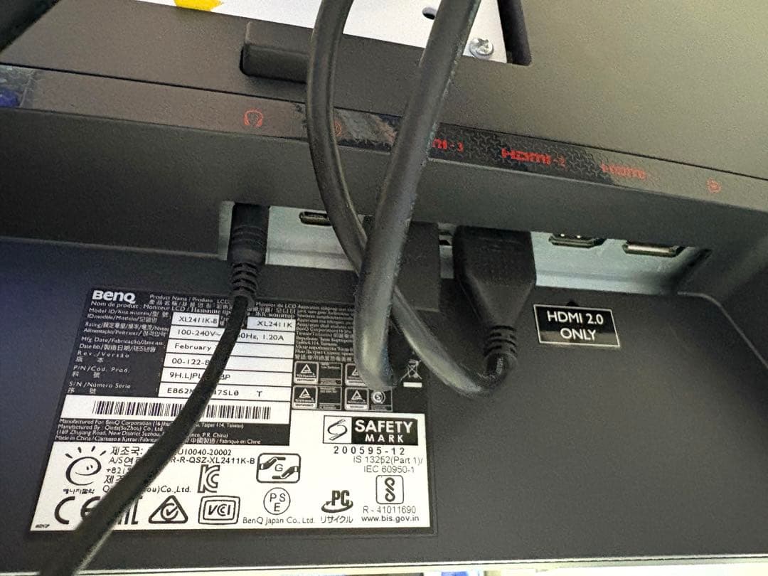 BenQ ZOWIE XL2411Kゲーミングモニター