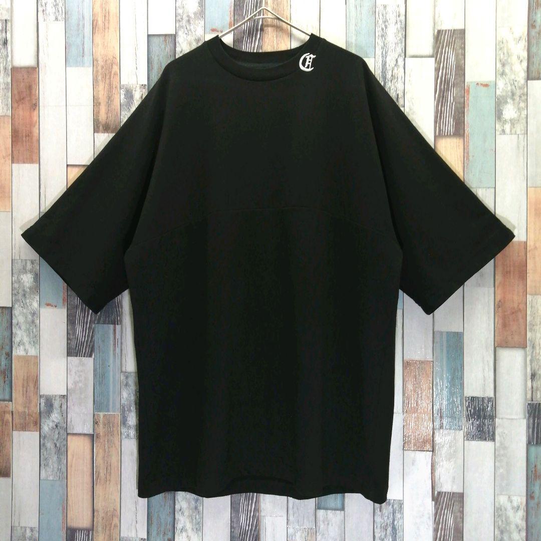 CRONOS　クロノス　Tシャツ　バックプリント　ワンポイント刺繍ロゴ